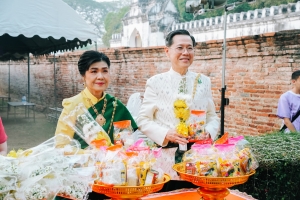มรภ.เทพสตรี ร่วมพิธีวันคล้ายวันพระบรมราชสมภพสมเด็จพระนารายณ์มหาราช ประจำปี พ.ศ. 2568