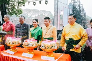 มรภ.เทพสตรี ร่วมพิธีวันคล้ายวันพระบรมราชสมภพสมเด็จพระนารายณ์มหาราช ประจำปี พ.ศ. 2568