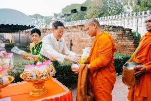 มรภ.เทพสตรี ร่วมพิธีวันคล้ายวันพระบรมราชสมภพสมเด็จพระนารายณ์มหาราช ประจำปี พ.ศ. 2568