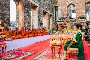 มรภ.เทพสตรี ร่วมพิธีวันคล้ายวันพระบรมราชสมภพสมเด็จพระนารายณ์มหาราช ประจำปี พ.ศ. 2568