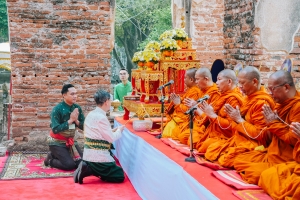 มรภ.เทพสตรี ร่วมพิธีวันคล้ายวันพระบรมราชสมภพสมเด็จพระนารายณ์มหาราช ประจำปี พ.ศ. 2568