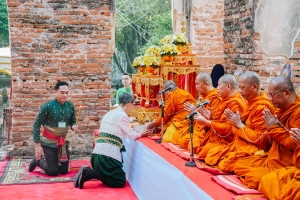 มรภ.เทพสตรี ร่วมพิธีวันคล้ายวันพระบรมราชสมภพสมเด็จพระนารายณ์มหาราช ประจำปี พ.ศ. 2568