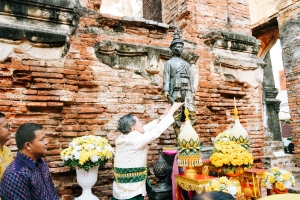 มรภ.เทพสตรี ร่วมพิธีวันคล้ายวันพระบรมราชสมภพสมเด็จพระนารายณ์มหาราช ประจำปี พ.ศ. 2568
