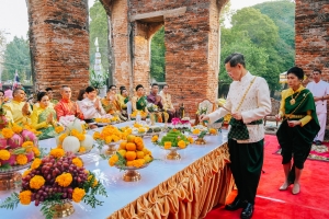 มรภ.เทพสตรี ร่วมพิธีวันคล้ายวันพระบรมราชสมภพสมเด็จพระนารายณ์มหาราช ประจำปี พ.ศ. 2568