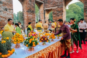 มรภ.เทพสตรี ร่วมพิธีวันคล้ายวันพระบรมราชสมภพสมเด็จพระนารายณ์มหาราช ประจำปี พ.ศ. 2568