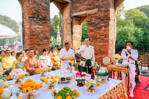 มรภ.เทพสตรี ร่วมพิธีวันคล้ายวันพระบรมราชสมภพสมเด็จพระนารายณ์มหาราช ประจำปี พ.ศ. 2568