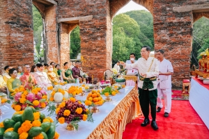มรภ.เทพสตรี ร่วมพิธีวันคล้ายวันพระบรมราชสมภพสมเด็จพระนารายณ์มหาราช ประจำปี พ.ศ. 2568