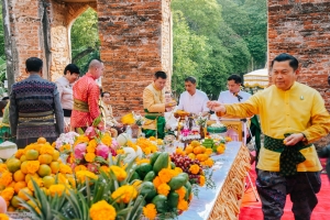 มรภ.เทพสตรี ร่วมพิธีวันคล้ายวันพระบรมราชสมภพสมเด็จพระนารายณ์มหาราช ประจำปี พ.ศ. 2568