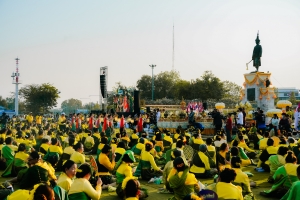 มรภ.เทพสตรี ร่วมพิธีวันคล้ายวันพระบรมราชสมภพสมเด็จพระนารายณ์มหาราช ประจำปี พ.ศ. 2568