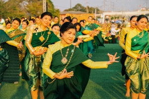 มรภ.เทพสตรี ร่วมพิธีวันคล้ายวันพระบรมราชสมภพสมเด็จพระนารายณ์มหาราช ประจำปี พ.ศ. 2568