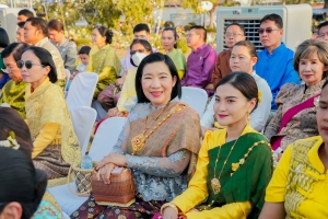 มรภ.เทพสตรี ร่วมพิธีวันคล้ายวันพระบรมราชสมภพสมเด็จพระนารายณ์มหาราช ประจำปี พ.ศ. 2568