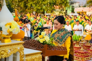 มรภ.เทพสตรี ร่วมพิธีวันคล้ายวันพระบรมราชสมภพสมเด็จพระนารายณ์มหาราช ประจำปี พ.ศ. 2568