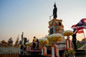 มรภ.เทพสตรี ร่วมพิธีวันคล้ายวันพระบรมราชสมภพสมเด็จพระนารายณ์มหาราช ประจำปี พ.ศ. 2568