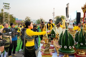 มรภ.เทพสตรี ร่วมพิธีวันคล้ายวันพระบรมราชสมภพสมเด็จพระนารายณ์มหาราช ประจำปี พ.ศ. 2568