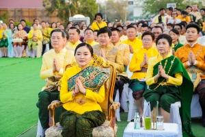 มรภ.เทพสตรี ร่วมพิธีวันคล้ายวันพระบรมราชสมภพสมเด็จพระนารายณ์มหาราช ประจำปี พ.ศ. 2568