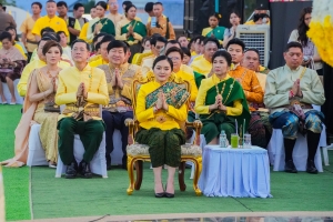 มรภ.เทพสตรี ร่วมพิธีวันคล้ายวันพระบรมราชสมภพสมเด็จพระนารายณ์มหาราช ประจำปี พ.ศ. 2568