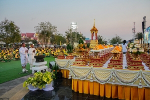 มรภ.เทพสตรี ร่วมพิธีวันคล้ายวันพระบรมราชสมภพสมเด็จพระนารายณ์มหาราช ประจำปี พ.ศ. 2568