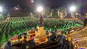 มรภ.เทพสตรี ร่วมพิธีวันคล้ายวันพระบรมราชสมภพสมเด็จพระนารายณ์มหาราช ประจำปี พ.ศ. 2568