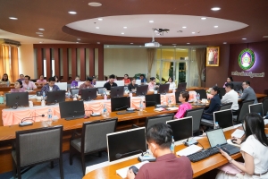 มรภ.เทพสตรี ต้อนรับผู้บริหารธนาคารกสิกรไทย ในโอกาสเข้านำเสนอการบริการทางการเงินแบบครบวงจร