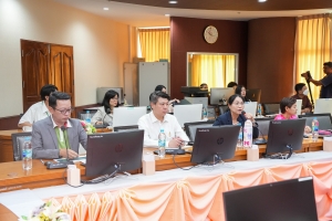 มรภ.เทพสตรี ต้อนรับผู้บริหารธนาคารกสิกรไทย ในโอกาสเข้านำเสนอการบริการทางการเงินแบบครบวงจร