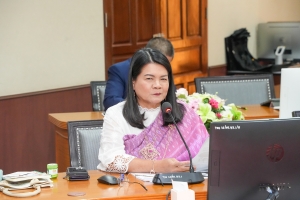 อธิการบดี มรภ.เทพสตรี พร้อมด้วยรองอธิการบดีฝ่ายวางแผนและวิจัย ร่วมการประชุมประธานกลุ่มภูมิภาค มหาวิทยาลัยราชภัฏ ครั้งที่ 1/2568