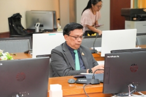 อธิการบดี มรภ.เทพสตรี พร้อมด้วยรองอธิการบดีฝ่ายวางแผนและวิจัย ร่วมการประชุมประธานกลุ่มภูมิภาค มหาวิทยาลัยราชภัฏ ครั้งที่ 1/2568