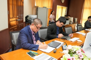 อธิการบดี มรภ.เทพสตรี พร้อมด้วยรองอธิการบดีฝ่ายวางแผนและวิจัย ร่วมการประชุมประธานกลุ่มภูมิภาค มหาวิทยาลัยราชภัฏ ครั้งที่ 1/2568