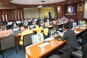 อธิการบดี มรภ.เทพสตรี พร้อมด้วยรองอธิการบดีฝ่ายวางแผนและวิจัย ร่วมการประชุมประธานกลุ่มภูมิภาค มหาวิทยาลัยราชภัฏ ครั้งที่ 1/2568