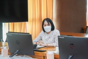 มรภ.เทพสตรี และ คกก.สมาคมศิษย์เก่า มรภ.เทพสตรี ให้การต้อนรับผู้แทนจาก บริษัท สามารถ - ศักดิ์ศิริ อินเตอร์กรุ๊ป จำกัด ในโอกาสหารือแผนการหารายได้จากการจัดงาน 105 ปี TRU Fair ในส่วนงานการจัดการร้านค้า และการจัดการแสดงดนตรี