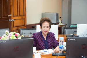 มรภ.เทพสตรี และ คกก.สมาคมศิษย์เก่า มรภ.เทพสตรี ให้การต้อนรับผู้แทนจาก บริษัท สามารถ - ศักดิ์ศิริ อินเตอร์กรุ๊ป จำกัด ในโอกาสหารือแผนการหารายได้จากการจัดงาน 105 ปี TRU Fair ในส่วนงานการจัดการร้านค้า และการจัดการแสดงดนตรี