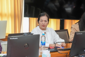 มรภ.เทพสตรี และ คกก.สมาคมศิษย์เก่า มรภ.เทพสตรี ให้การต้อนรับผู้แทนจาก บริษัท สามารถ - ศักดิ์ศิริ อินเตอร์กรุ๊ป จำกัด ในโอกาสหารือแผนการหารายได้จากการจัดงาน 105 ปี TRU Fair ในส่วนงานการจัดการร้านค้า และการจัดการแสดงดนตรี