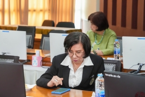 มรภ.เทพสตรี และ คกก.สมาคมศิษย์เก่า มรภ.เทพสตรี ให้การต้อนรับผู้แทนจาก บริษัท สามารถ - ศักดิ์ศิริ อินเตอร์กรุ๊ป จำกัด ในโอกาสหารือแผนการหารายได้จากการจัดงาน 105 ปี TRU Fair ในส่วนงานการจัดการร้านค้า และการจัดการแสดงดนตรี