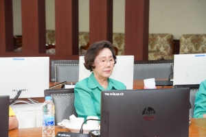 มรภ.เทพสตรี และ คกก.สมาคมศิษย์เก่า มรภ.เทพสตรี ให้การต้อนรับผู้แทนจาก บริษัท สามารถ - ศักดิ์ศิริ อินเตอร์กรุ๊ป จำกัด ในโอกาสหารือแผนการหารายได้จากการจัดงาน 105 ปี TRU Fair ในส่วนงานการจัดการร้านค้า และการจัดการแสดงดนตรี