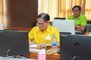 มรภ.เทพสตรี และ คกก.สมาคมศิษย์เก่า มรภ.เทพสตรี ให้การต้อนรับผู้แทนจาก บริษัท สามารถ - ศักดิ์ศิริ อินเตอร์กรุ๊ป จำกัด ในโอกาสหารือแผนการหารายได้จากการจัดงาน 105 ปี TRU Fair ในส่วนงานการจัดการร้านค้า และการจัดการแสดงดนตรี