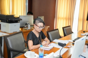 มรภ.เทพสตรี และ คกก.สมาคมศิษย์เก่า มรภ.เทพสตรี ให้การต้อนรับผู้แทนจาก บริษัท สามารถ - ศักดิ์ศิริ อินเตอร์กรุ๊ป จำกัด ในโอกาสหารือแผนการหารายได้จากการจัดงาน 105 ปี TRU Fair ในส่วนงานการจัดการร้านค้า และการจัดการแสดงดนตรี