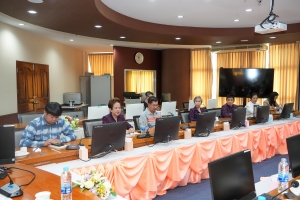 มรภ.เทพสตรี และ คกก.สมาคมศิษย์เก่า มรภ.เทพสตรี ให้การต้อนรับผู้แทนจาก บริษัท สามารถ - ศักดิ์ศิริ อินเตอร์กรุ๊ป จำกัด ในโอกาสหารือแผนการหารายได้จากการจัดงาน 105 ปี TRU Fair ในส่วนงานการจัดการร้านค้า และการจัดการแสดงดนตรี