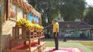 มรภ.เทพสตรี ร่วมกิจกรรมจิตอาสาพัฒนาเนื่องในวันคล้ายวันพระราชสมภพพระบาทสมเด็จพระพุทธเลิศหล้านภาลัย