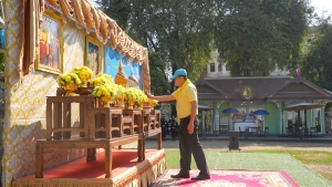 มรภ.เทพสตรี ร่วมกิจกรรมจิตอาสาพัฒนาเนื่องในวันคล้ายวันพระราชสมภพพระบาทสมเด็จพระพุทธเลิศหล้านภาลัย