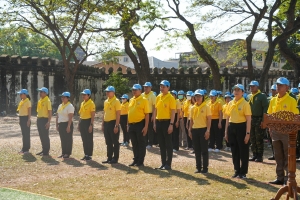 มรภ.เทพสตรี ร่วมกิจกรรมจิตอาสาพัฒนาเนื่องในวันคล้ายวันพระราชสมภพพระบาทสมเด็จพระพุทธเลิศหล้านภาลัย