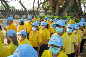 มรภ.เทพสตรี ร่วมกิจกรรมจิตอาสาพัฒนาเนื่องในวันคล้ายวันพระราชสมภพพระบาทสมเด็จพระพุทธเลิศหล้านภาลัย