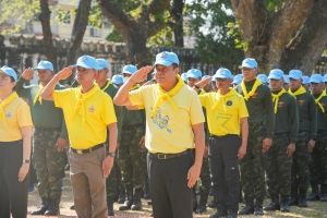 มรภ.เทพสตรี ร่วมกิจกรรมจิตอาสาพัฒนาเนื่องในวันคล้ายวันพระราชสมภพพระบาทสมเด็จพระพุทธเลิศหล้านภาลัย