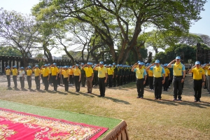 มรภ.เทพสตรี ร่วมกิจกรรมจิตอาสาพัฒนาเนื่องในวันคล้ายวันพระราชสมภพพระบาทสมเด็จพระพุทธเลิศหล้านภาลัย