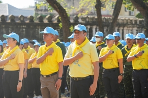 มรภ.เทพสตรี ร่วมกิจกรรมจิตอาสาพัฒนาเนื่องในวันคล้ายวันพระราชสมภพพระบาทสมเด็จพระพุทธเลิศหล้านภาลัย