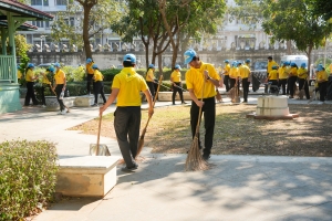 มรภ.เทพสตรี ร่วมกิจกรรมจิตอาสาพัฒนาเนื่องในวันคล้ายวันพระราชสมภพพระบาทสมเด็จพระพุทธเลิศหล้านภาลัย