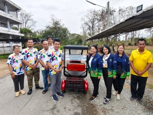 ผู้บริหาร มรภ.เทพสตรี ลงพื้นที่เยี่ยมชมและประชุมร่วมกับบุคลากรของศูนย์ส่งเสริมการจัดการศึกษาตามพระบรมราโชบายฯ และหน่วยจัดการศึกษานอกที่ตั้ง อ.เดิมบางนางบวช 