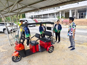 ผู้บริหาร มรภ.เทพสตรี ลงพื้นที่เยี่ยมชมและประชุมร่วมกับบุคลากรของศูนย์ส่งเสริมการจัดการศึกษาตามพระบรมราโชบายฯ และหน่วยจัดการศึกษานอกที่ตั้ง อ.เดิมบางนางบวช 