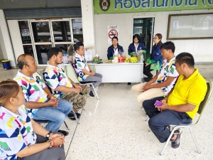 ผู้บริหาร มรภ.เทพสตรี ลงพื้นที่เยี่ยมชมและประชุมร่วมกับบุคลากรของศูนย์ส่งเสริมการจัดการศึกษาตามพระบรมราโชบายฯ และหน่วยจัดการศึกษานอกที่ตั้ง อ.เดิมบางนางบวช 