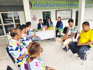 ผู้บริหาร มรภ.เทพสตรี ลงพื้นที่เยี่ยมชมและประชุมร่วมกับบุคลากรของศูนย์ส่งเสริมการจัดการศึกษาตามพระบรมราโชบายฯ และหน่วยจัดการศึกษานอกที่ตั้ง อ.เดิมบางนางบวช 