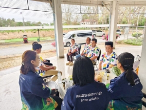 ผู้บริหาร มรภ.เทพสตรี ลงพื้นที่เยี่ยมชมและประชุมร่วมกับบุคลากรของศูนย์ส่งเสริมการจัดการศึกษาตามพระบรมราโชบายฯ และหน่วยจัดการศึกษานอกที่ตั้ง อ.เดิมบางนางบวช 