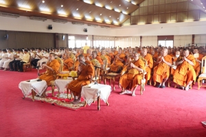 มรภ.เทพสตรี ร่วมพิธีเจริญพระพุทธมนต์ถวายพระพรชัยมงคลแด่ พระบาทสมเด็จพระเจ้าอยู่หัว และพระบรมวงศานุวงศ์ ประจำปี พ.ศ. 2568 ครั้งที่ 2
